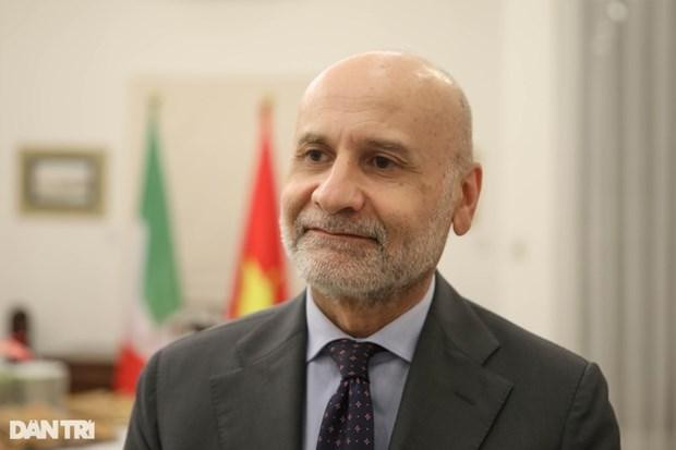  L'ambassadeur d'Italie au Vietnam Antonio Alessandro. Photo : dantri.com.vn 