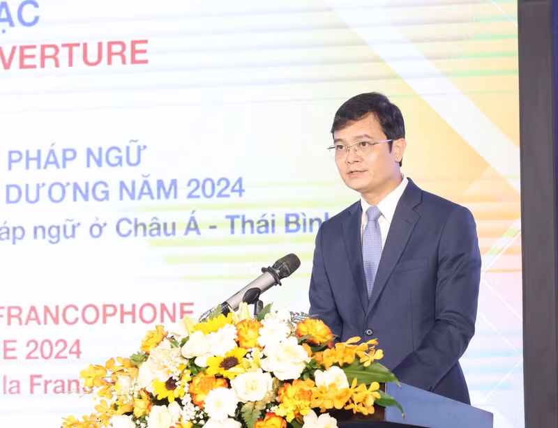 Le premier secrétaire du Comité central de l'Union de la jeunesse communiste Hô Chi Minh, Bùi Quang Huy. Photo : VNA/CVN.