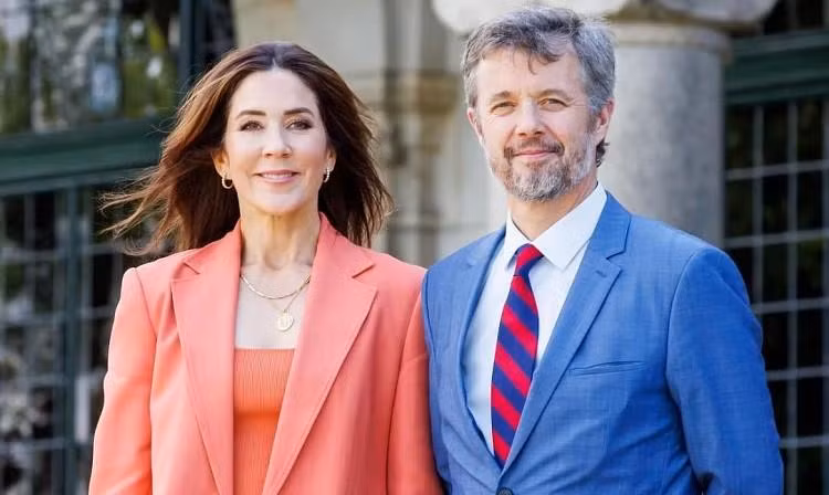 Le Prince héritier Frederick de Danemark et son épouse, la princesse Mary. Photo : Hola.