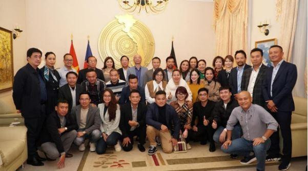 Délégation d'entreprises vietnamiennes en Allemagne. Photo: VNA
