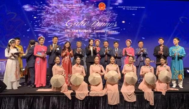 Lors de l'événement. Photo: ministère vietnamien de la Culture, des Sports et du Tourisme