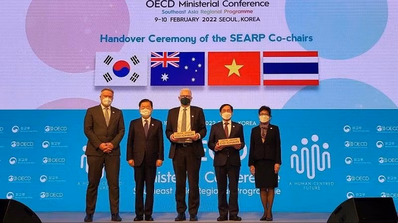 Le Vietnam et l'Australie assument les postes de coprésidents du SEARP géré par l'OCDE pour 2022-2025. Photo : VNA.