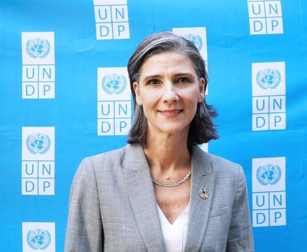 La représentante résidente du Programme des Nations Unies pour le développement (PNUD) au Vietnam, Ramla Khalidi. Photo : PNUD