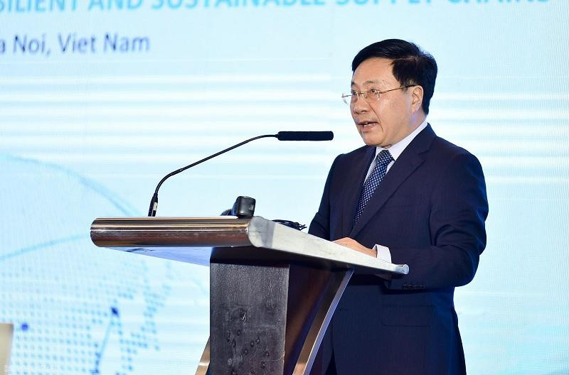 Le Vice-Premier ministre Pham Binh Minh. Photo : baoquocte. 