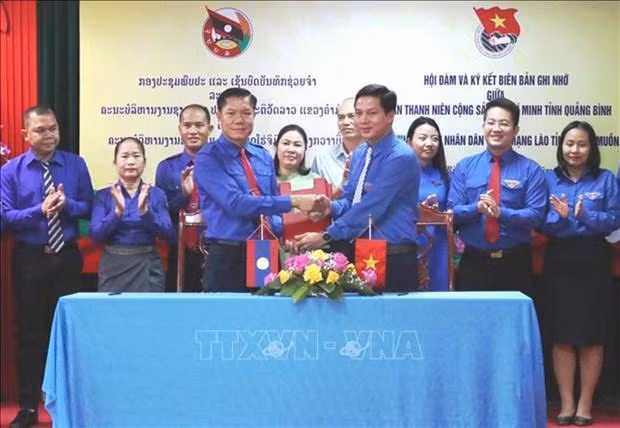 Lors de la cérémonie de signature du protocole d’accord, à Quang Binh, le 7 octobre. Photo : VNA