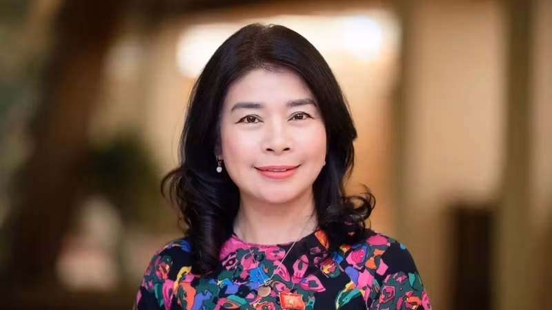 La vice-présidente de la Commission des relations extérieures de l'Assemblée nationale du Vietnam, Le Thu Ha. Photo : NDEL. La vice-présidente de la Commission des relations extérieures de l'Assemblée nationale du Vietnam, Le Thu Ha. Photo : NDEL.