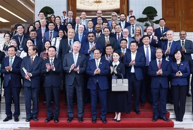 Le Premier ministre vietnamien reçoit une délégation de représentants d'entreprises membres de l'USABC ảnh 1