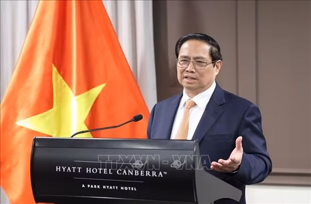 Le Premier ministre Pham Minh Chinh. Photo : VNA