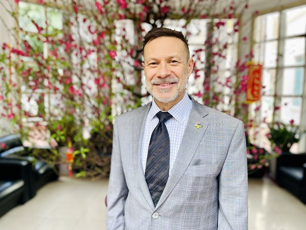 L’ambassadeur d’Australie au Vietnam, Andrew Goledzinowski. Photo : baochinhphu.vn