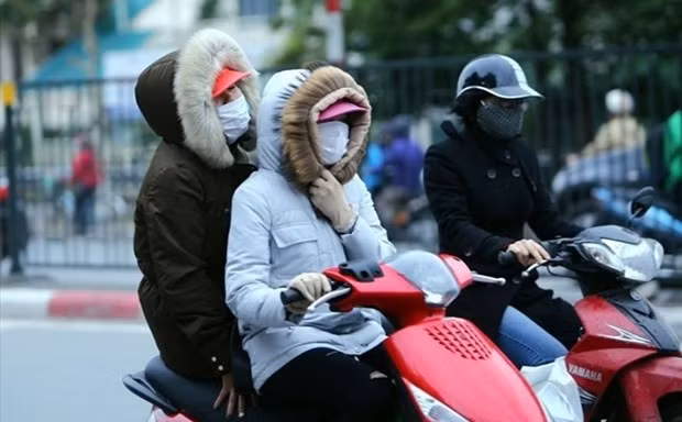Une vague de froid vif a commencé à toucher le Nord au petit matin du 16 janvier. Photo: VNA