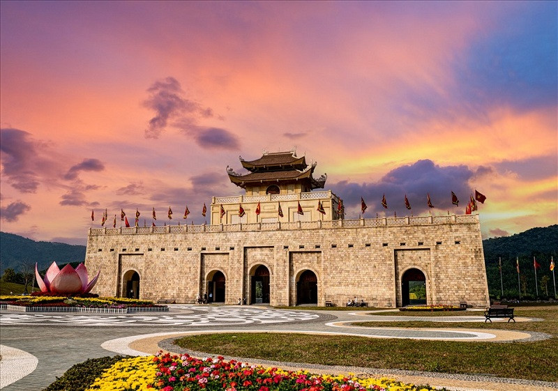 Le complexe spirituel et écotouristique de Tây Yên Tu dans la province de Bac Giang. Photo : mybacgiang.vn