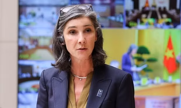 La représentante résidente du PNUD au Vietnam, Ramla Al Khalidi. Photo : PNUD au Vietnam.