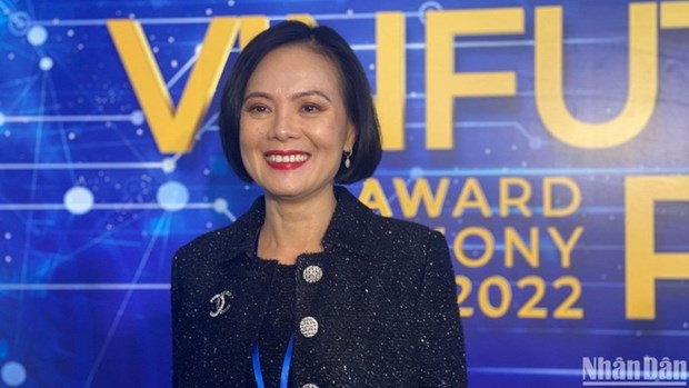 La professeure Nguyên Thuc Quyên. Photo : NDEL.