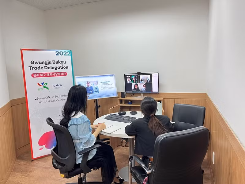 KOTRA a mis en relation 850 entreprises sud-coréennes et 900 importateurs vietnamiens. Photo : VNA.