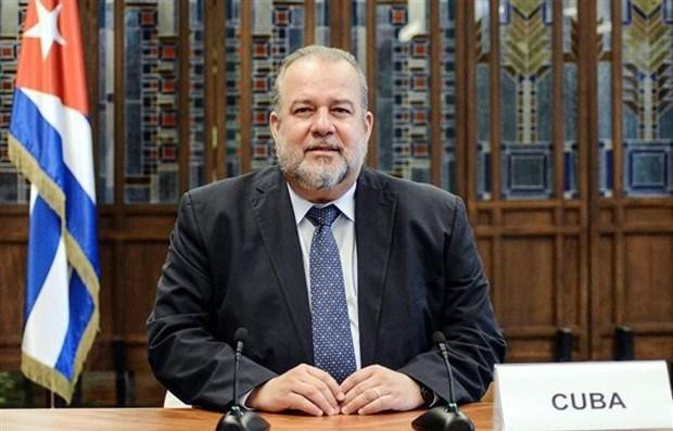 Le Premier ministre cubain, Manuel Marrero Cruz.