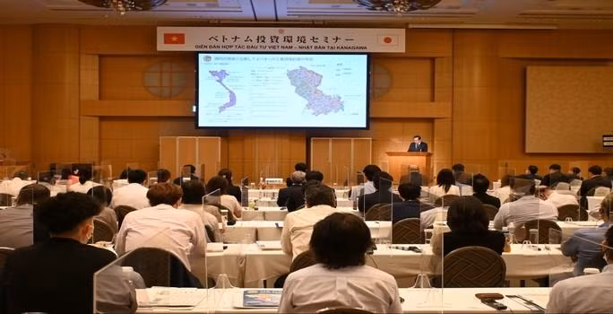 Forum sur l’environnement de l’investissement du Vietnam dans la préfecture de Kanagawa, au Japon. Photo : thoidai.com.vn