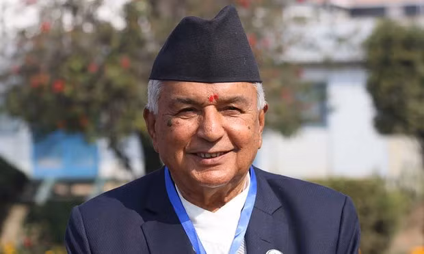 Le Président du Népal Ram Chandra Poudel. Photo : Reuters.