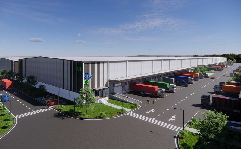 Le projet de centre logistique intelligent de Cainiao Dông Nai. Photo : cainiaovietnam.
