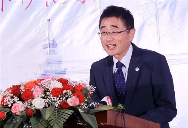 L'ambassadeur adjoint du Japon au Vietnam, Watanabe Shige. Photo : VNA. L'ambassadeur adjoint du Japon au Vietnam, Watanabe Shige. Photo : VNA.