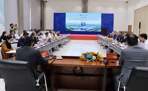 Lors de l'événement. Photo : Comité populaire de la province de Binh Duong.