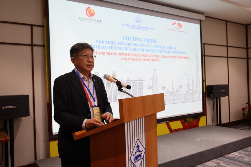 Kho Choon Keng, président de la SCCCI. Photo : Congthuong.