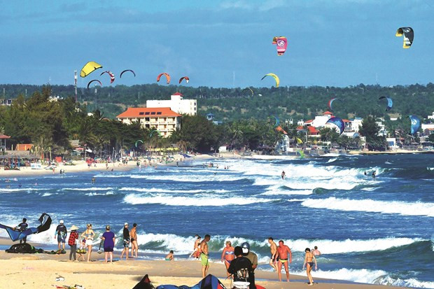 Binh Thuan espère l’attraction des touristes internationaux grâce de la nouvelle politique de visa. Photo : VNA