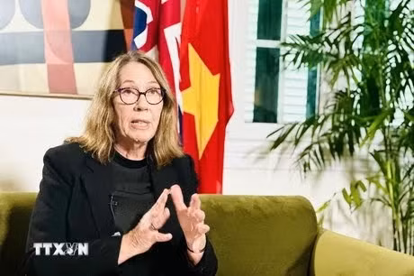 La présidente du Sénat australien, Sue Lines. Photo: VNA