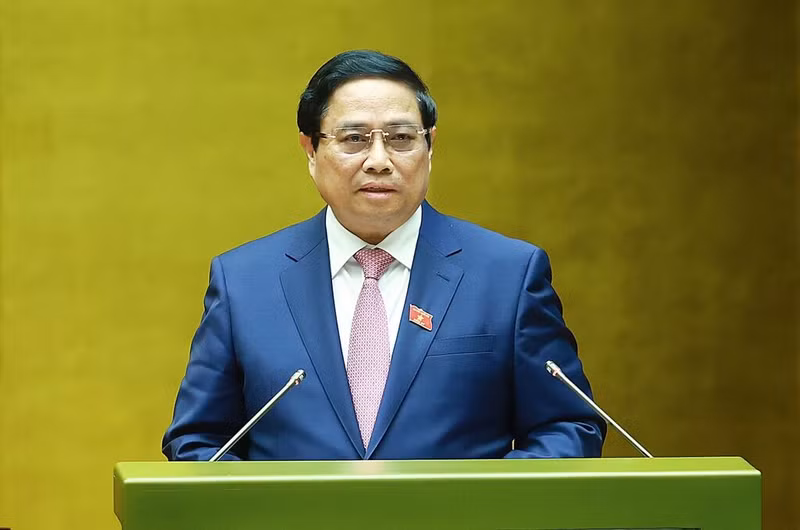 Le Premier ministre Pham Minh Chinh a apprécié les contributions exceptionnelles de la Chine au sein des BRICS 2024. Photo : VNA/CVN.