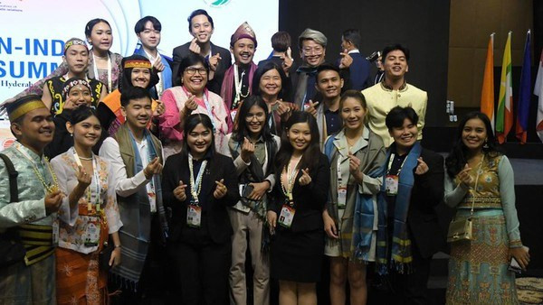 Le 4e Sommet de la jeunesse ASEAN-Inde à Hyderabad. Photo : thehindu.com