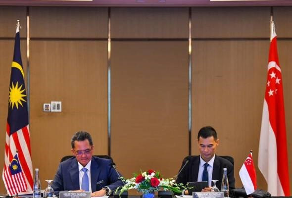La 6e réunion du comité mixte sur la coopération en matière d'information et de communication se tient entre la Malaisie et Singapour le 3 février, soulignant l'importance de la numérisation. Photo : Facebook/KKD