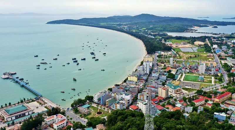 Quang Ninh a une position stratégique pour l’exportation de marchandises vers la Chine et le reste du monde. Photo : Baoquangninh.vn