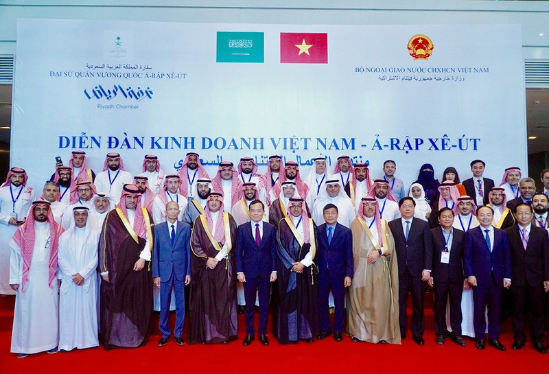 Le Forum des affaires Vietnam - Arabie Saoudite attire la participation de près de 500 délégués. Photo : baoquocte.vn