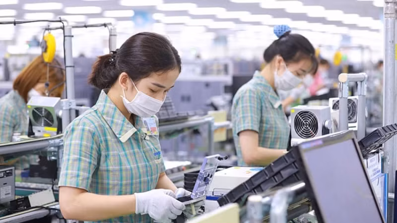 Au cours des 8 premiers mois de 2023, 2 317 entreprises ont été créées à Bac Ninh. Photo : VOV.