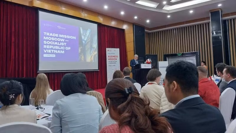 Vue générale de la conférence.