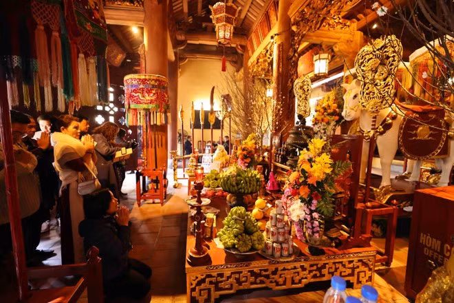 Le temple Bach Ma. Photo: VNA