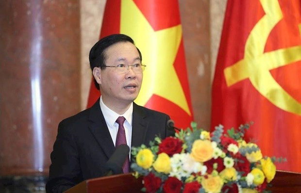 Le Président Vo Van Thuong. Photo : VNA.