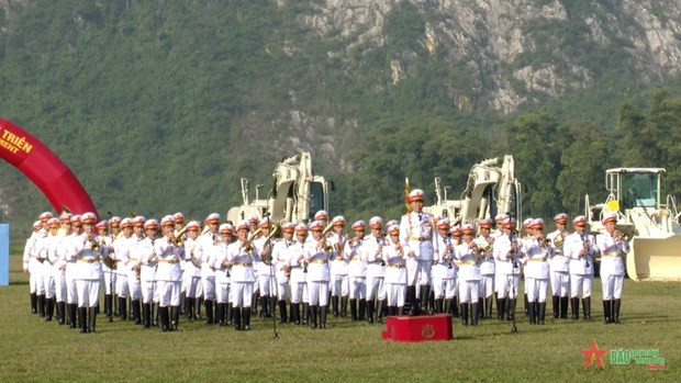 Répétition générale de l'exercice bilatéral Vietnam-Inde sur le maintien de la paix des Nations Unies 2023 (VINBAX 2023). Photo : VNA. 