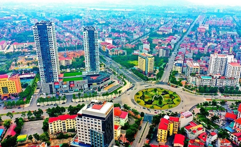 Une partie de la ville de Bac Ninh. Photo : chinhphu.vn