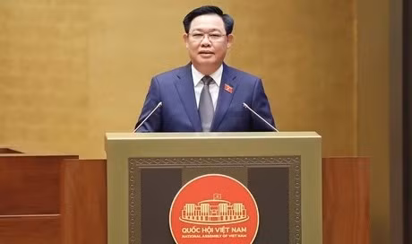 Le Président de l'Assemblée nationale du Vietnam, Vuong Dinh Huê. Photo : VNA.