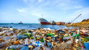 Les déchets plastiques figurent parmi les plus grandes menaces pour les océans du monde, détruisant et continuant de nuire aux activités économiques et sociales dans les zones maritimes. Photo : TCTC.