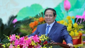 Le Premier ministre Pham Minh Chinh lors de l'événement. Photo: VGP