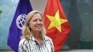 Mariam J. Sherman, directrice nationale de la Banque mondiale pour le Vietnam, le Laos et le Cambodge. Photo : VNA