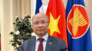 L’ambassadeur du Vietnam en France, Dinh Toan Thang. Photo : Thu Hà/VNA.