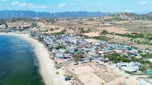 Le projet de centrale nucléaire de Ninh Thuan 1 devrait être construit dans le hameau de Vinh Truong, commune de Phuoc Dinh, province de Khanh Hoa. Photo : VNA.