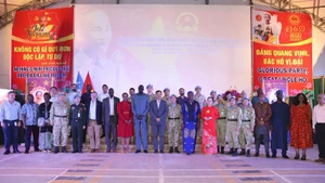 Les forces de maintien de la paix du Vietnam célèbrent le 80e anniversaire de la Fête nationale à Abyei