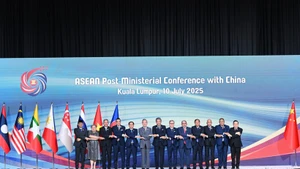 La conférence ministérielle ASEAN-Chine. Photo : VNA.