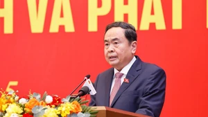 Le président de l'Assemblée nationale vietnamienne Tran Thanh Man. Photo : VNA.