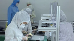 Les investisseurs étrangers ont enregistré un total de 21,5 milliards de dollars d'investissements au Vietnam au cours du premier semestre 2025. Photo : VNA