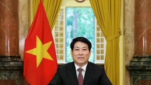 Le président de la République, Luong Cuong. Photo . VNA.