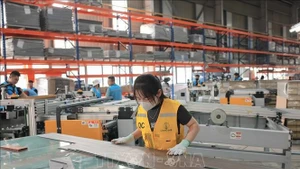 Chez la Sarl industrielle Lioncore Vietnam, province de Quang Ninh. Photo : VNA.